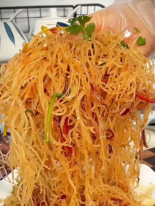 龙须菜鹿角菜,脆嫩爽口,一口爱上品尝