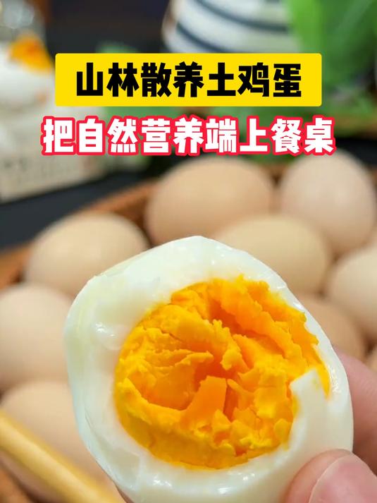 山林散养土鸡蛋:把自然营养端上餐桌