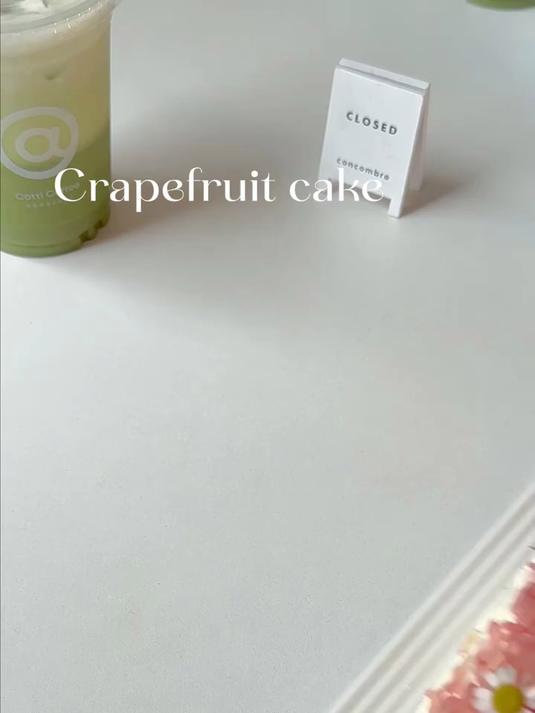 抹茶柚子蛋糕我的梦中情糕 太好吃了