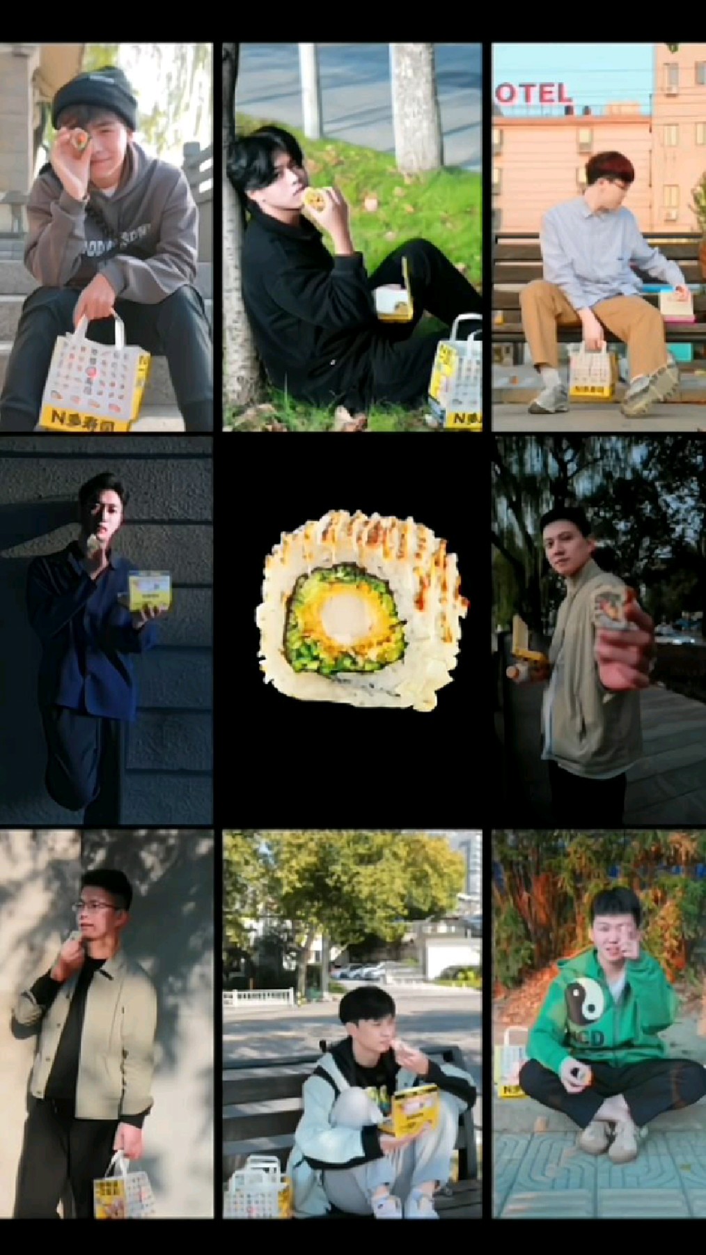 N多寿司帅气小哥来了~总有一款你喜欢的