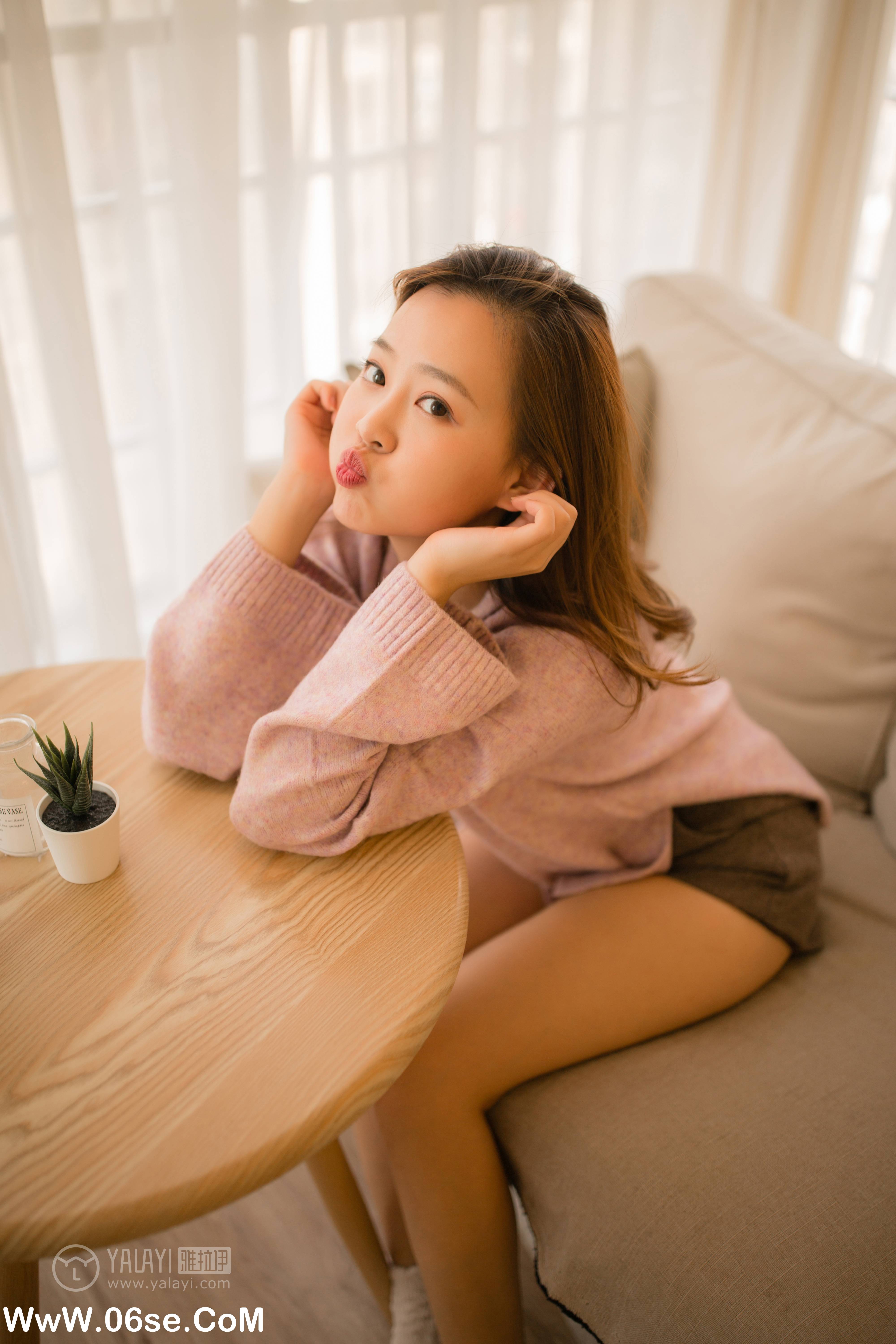 图片[25]-[YALAYI雅拉伊] NO.152 亲爱的同居女友 张雨青-六色网