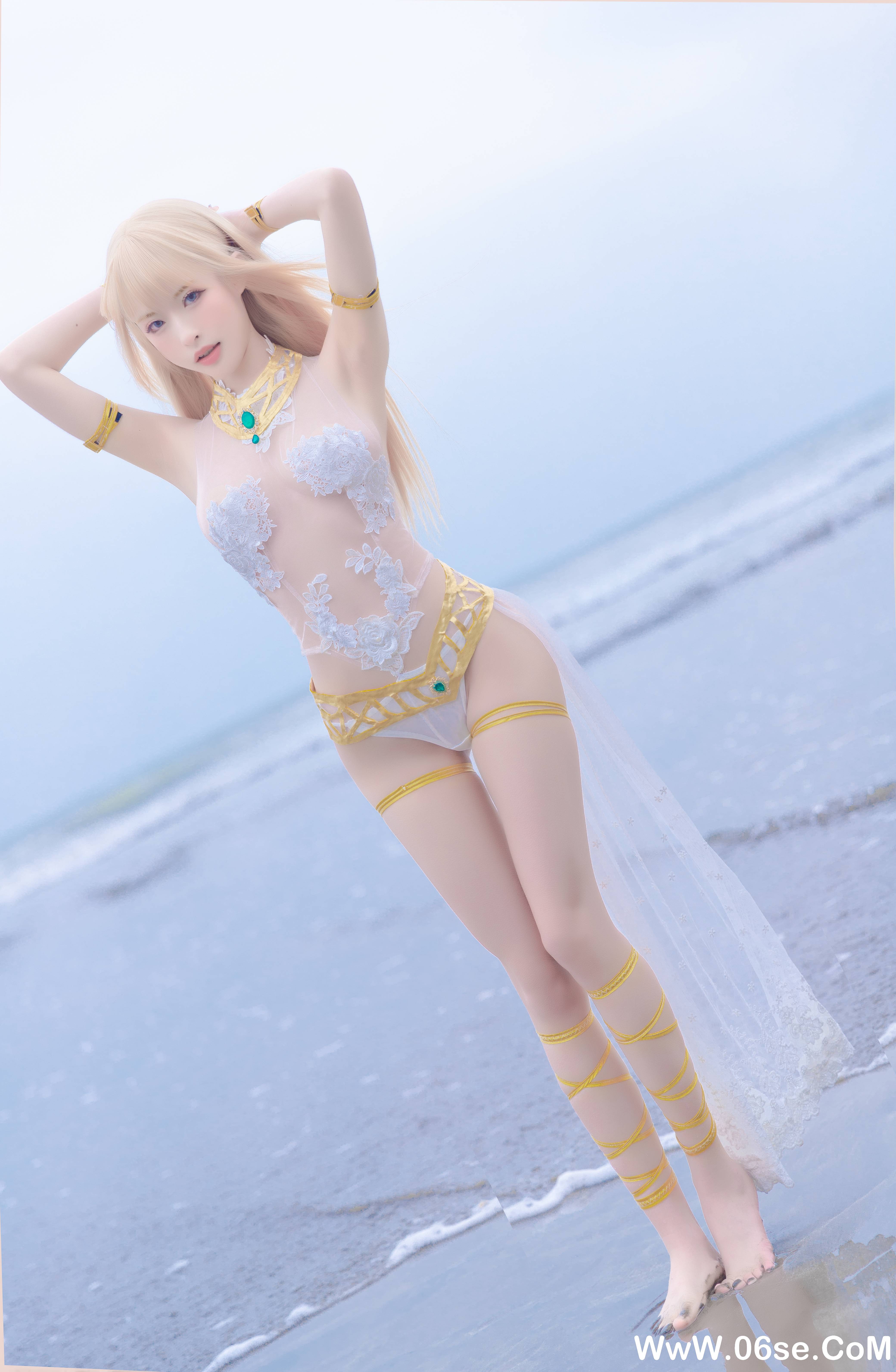 图片[12]-清水由乃 NO.025 – 玛丽萝丝白色泳衣[33P355M]-六色网