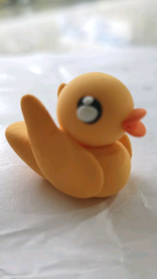粘土小黄鸭