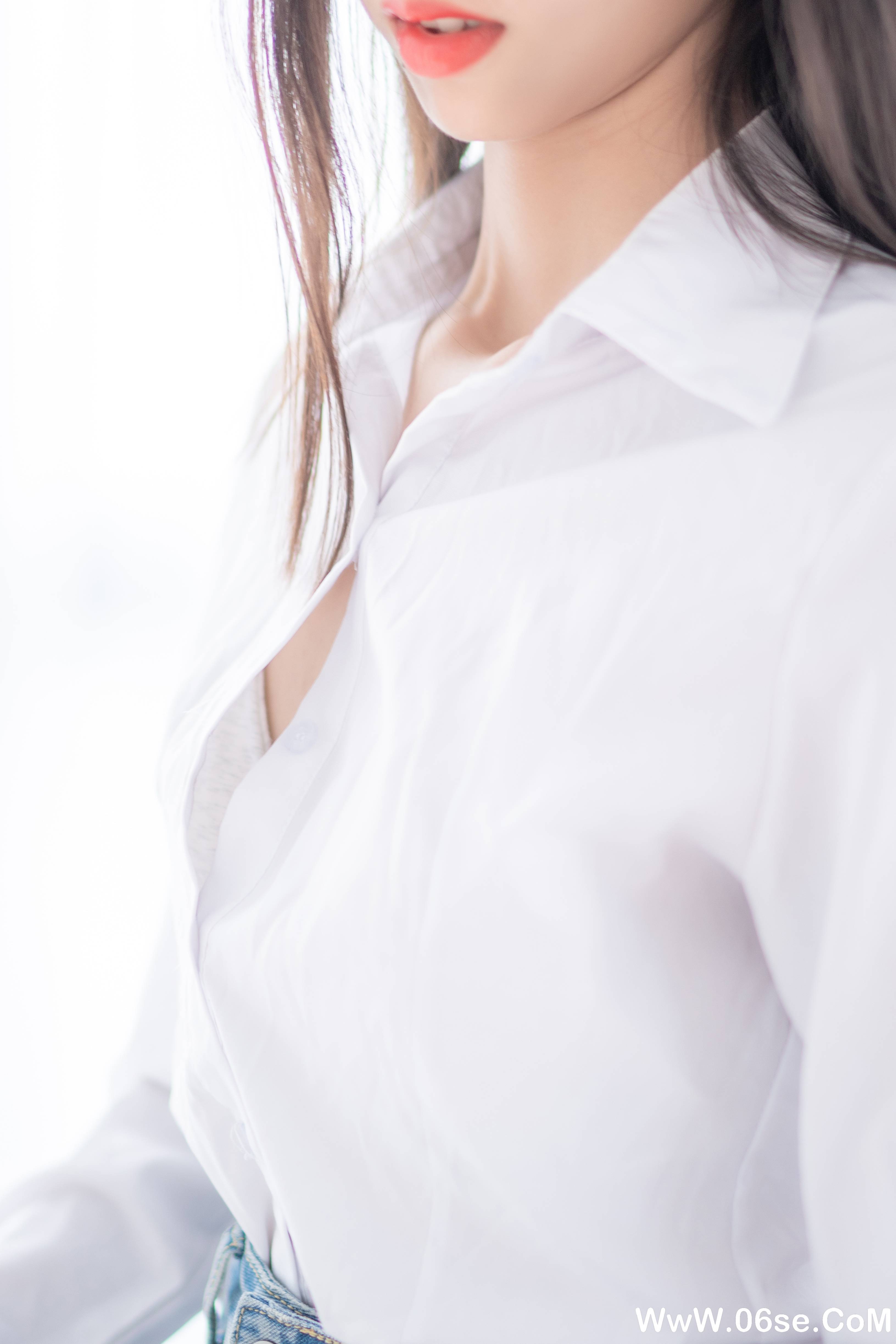 图片[55]-西瓜少女 NO.017 –  衬衫牛仔裙 [61P297M]-六色网