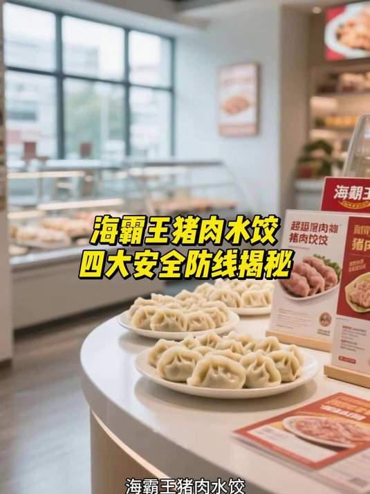 海霸王猪肉水饺:四大安全防线揭秘