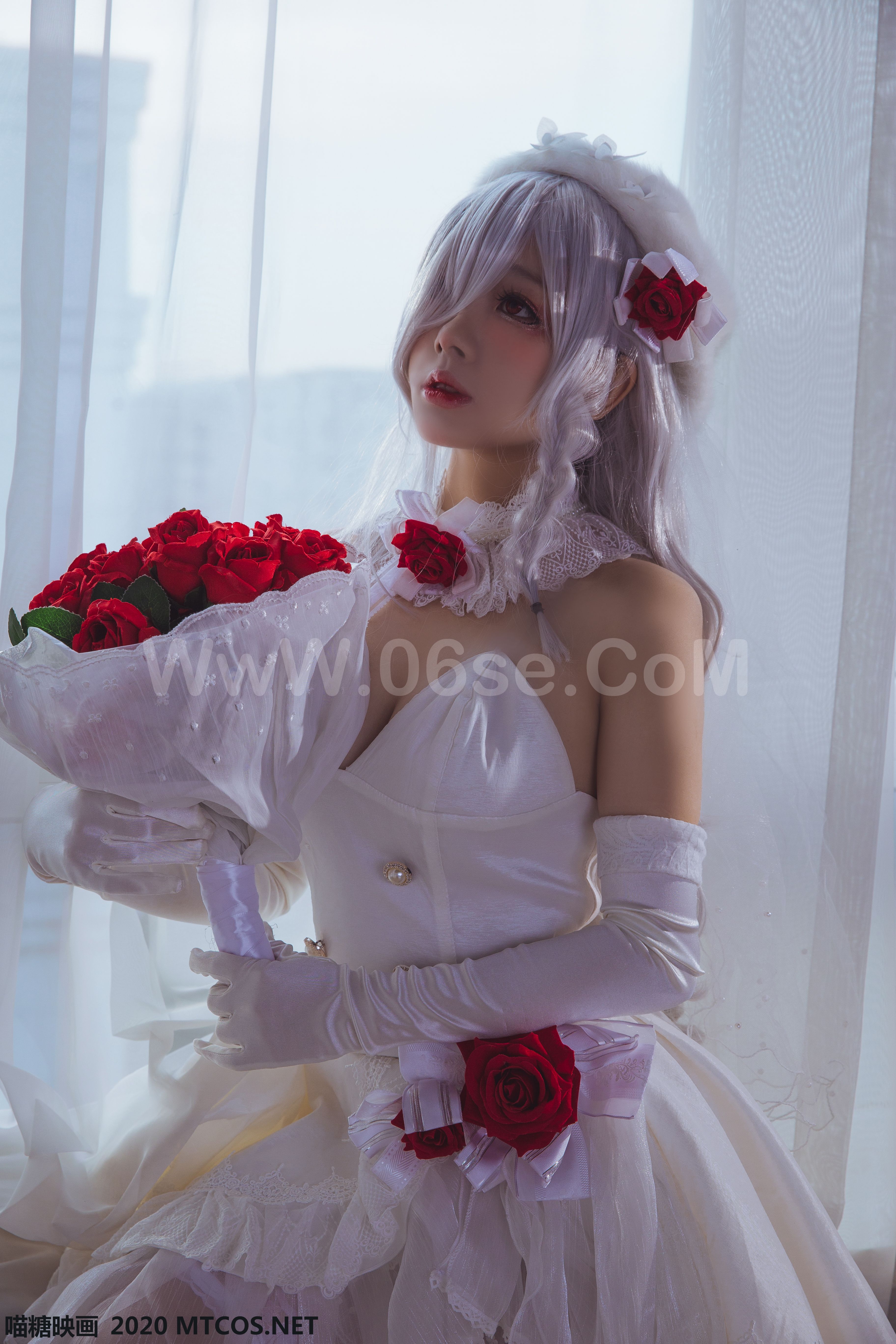 图片[17]-[MTCos] 喵糖映画 Vol.123 花嫁COS-六色网