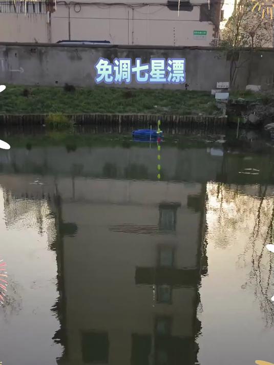 新手教学 关于小物钓中七星漂的用法#钓鱼#小物钓