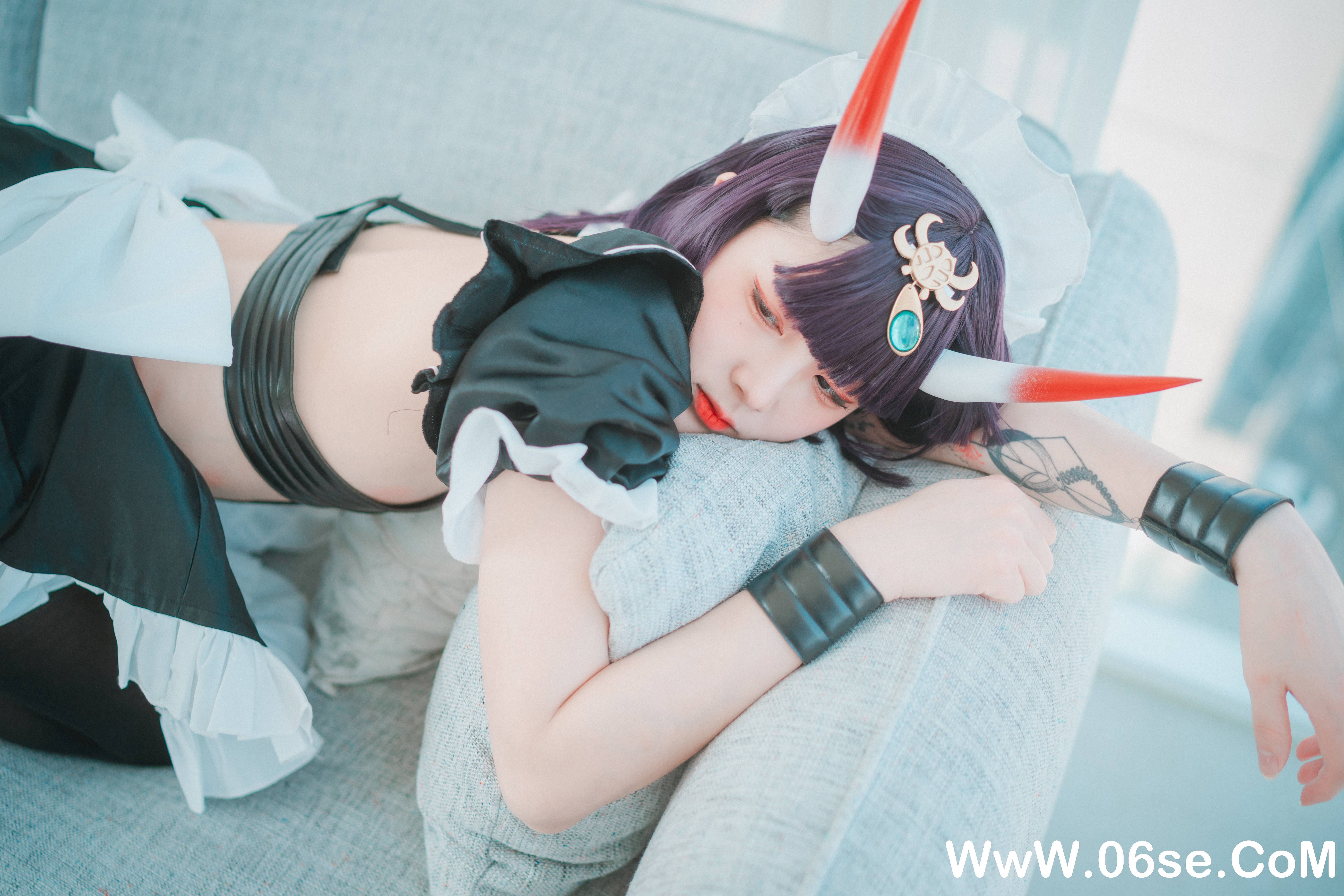 图片[22]-DJAWA – NO.104 Shuten Douji Maid [71P699M]-六色网
