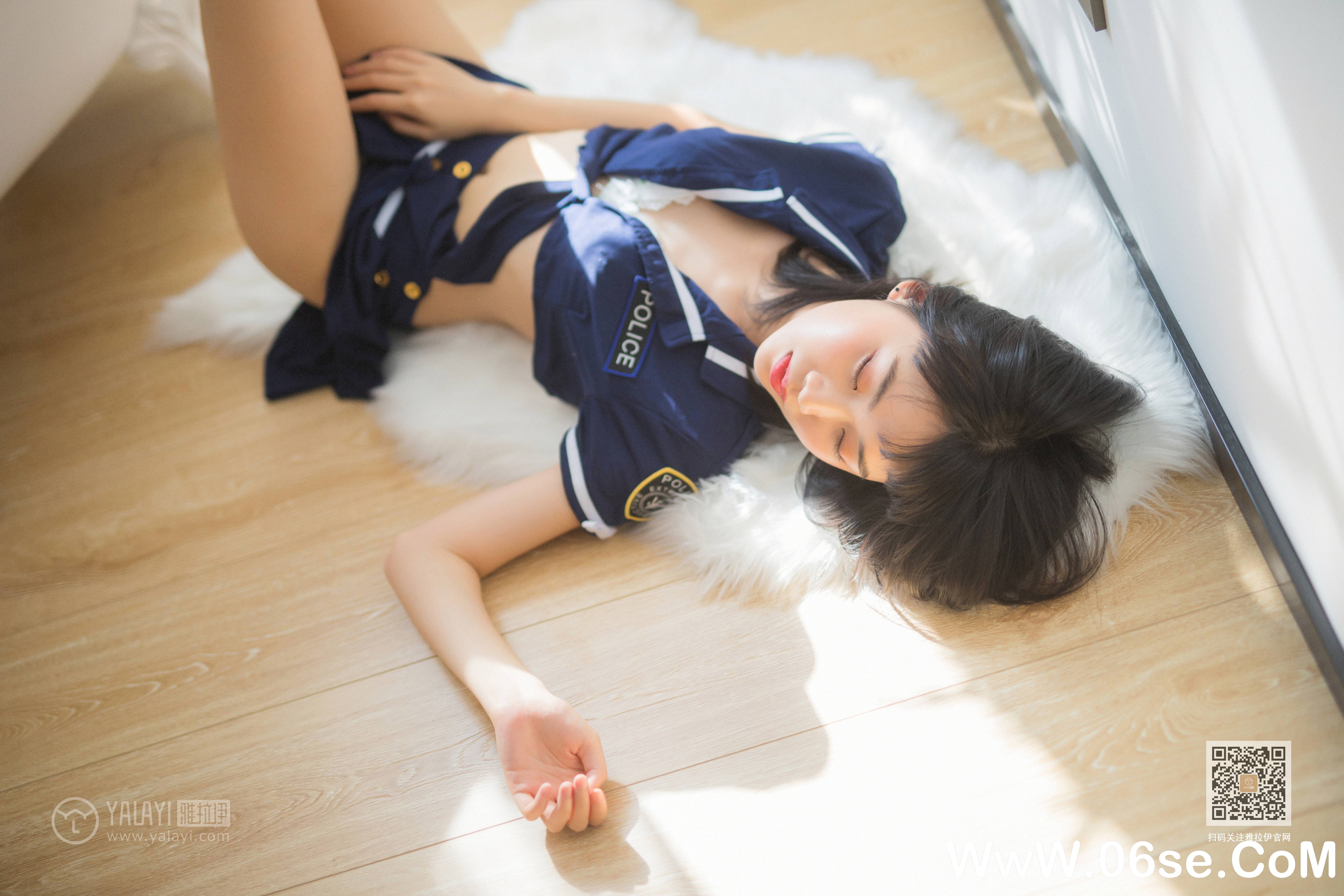 图片[40]-[YALAYI雅拉伊] 2020.02.14 NO.544 粉粉《雷霆警花》[44P+1P634M]-六色网