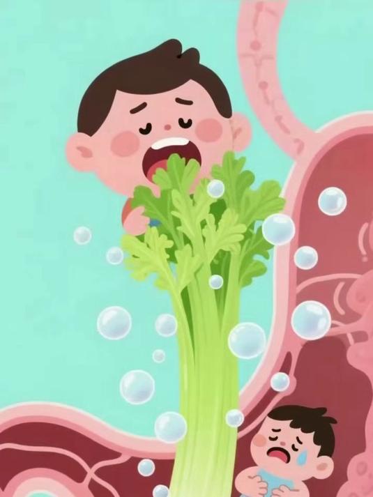 吃芹菜降血压?生吃太多竟会肠胃不适