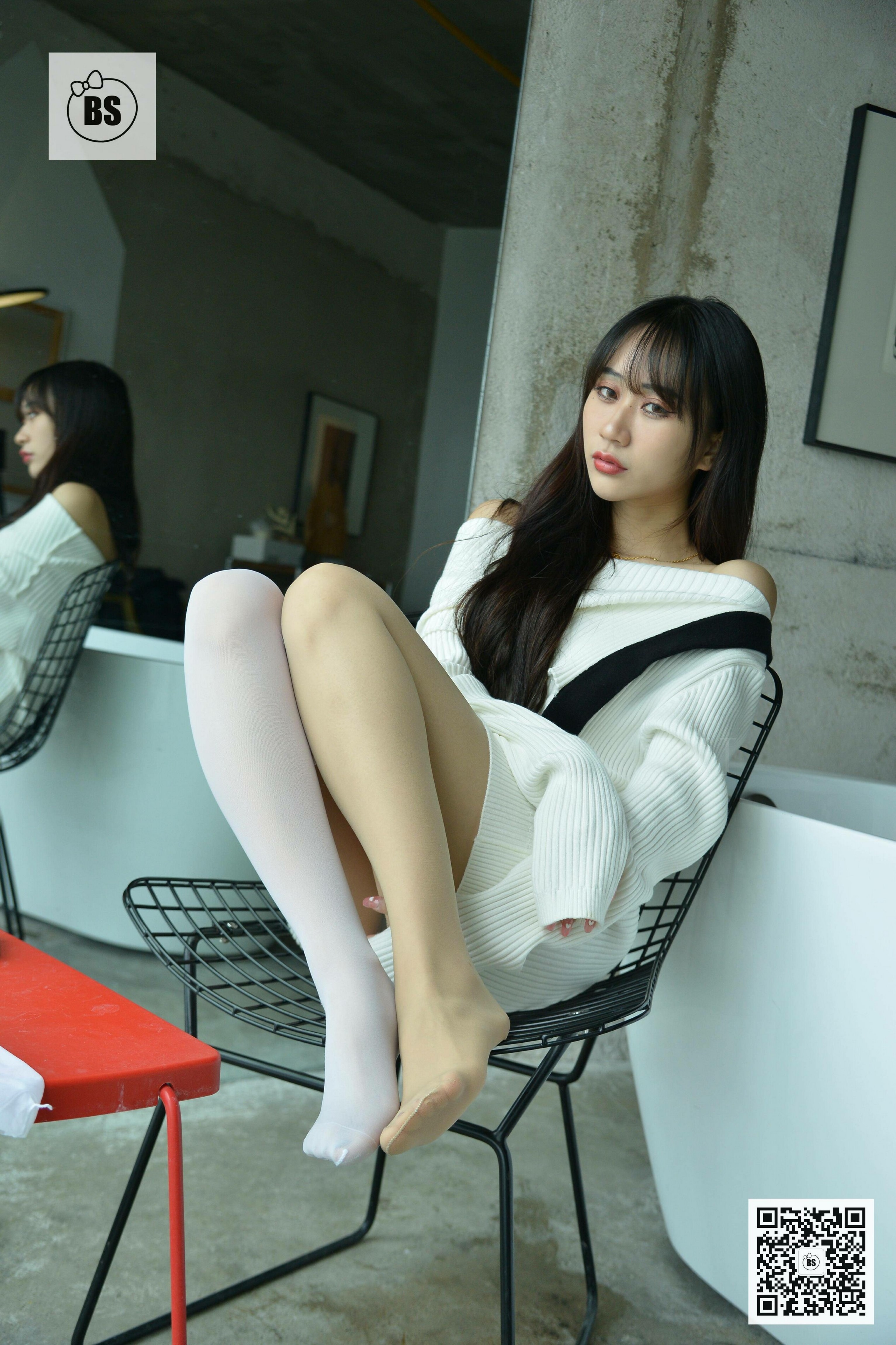 图片[3]-[我丝你想]MX027 美西 白色物语[61P98M]-六色网