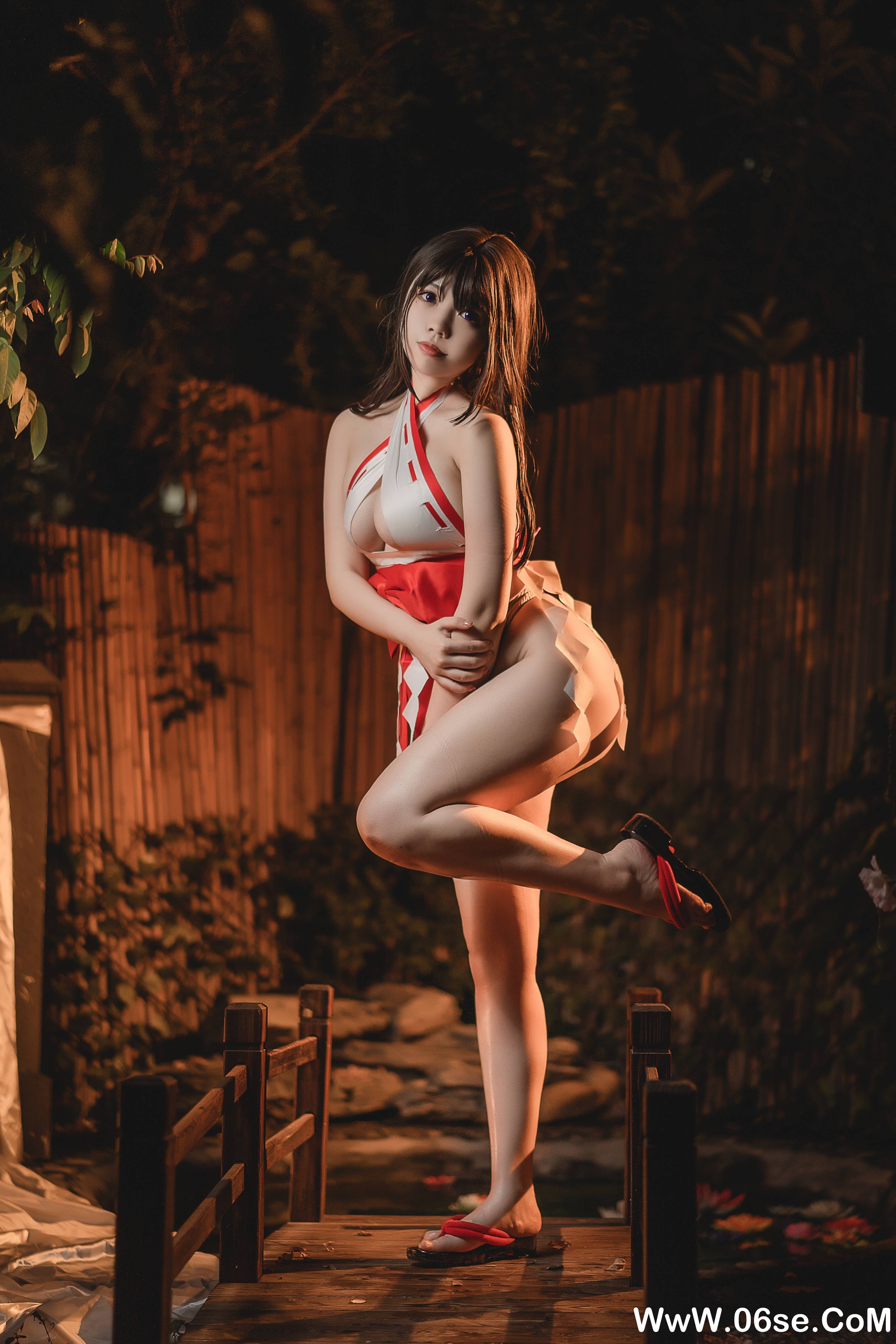图片[34]-啊日日_Ganlory NO.007 – 绳与巫女 [35P342M]-六色网