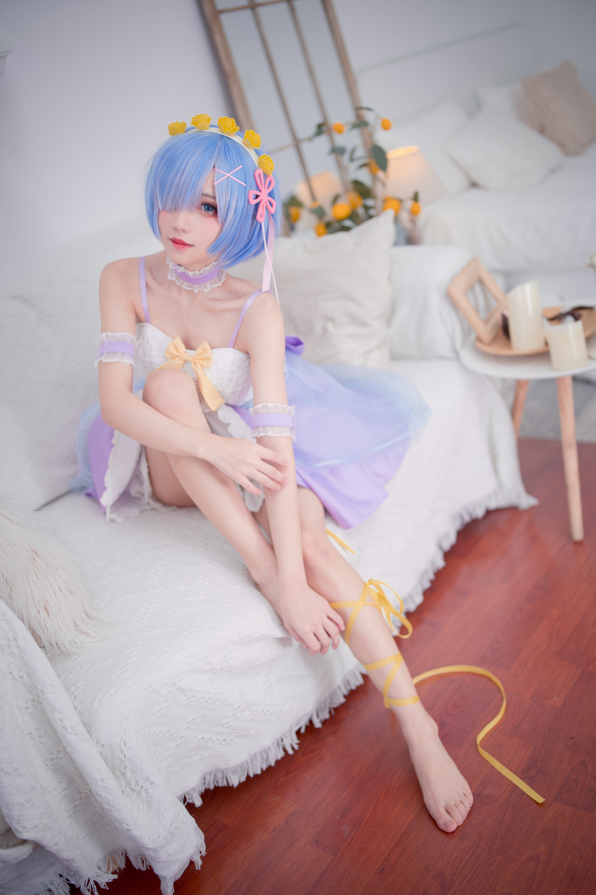 图片[8]-花柒hana NO.007 — 蕾姆CLEAR DRESS [15P34M]-六色网