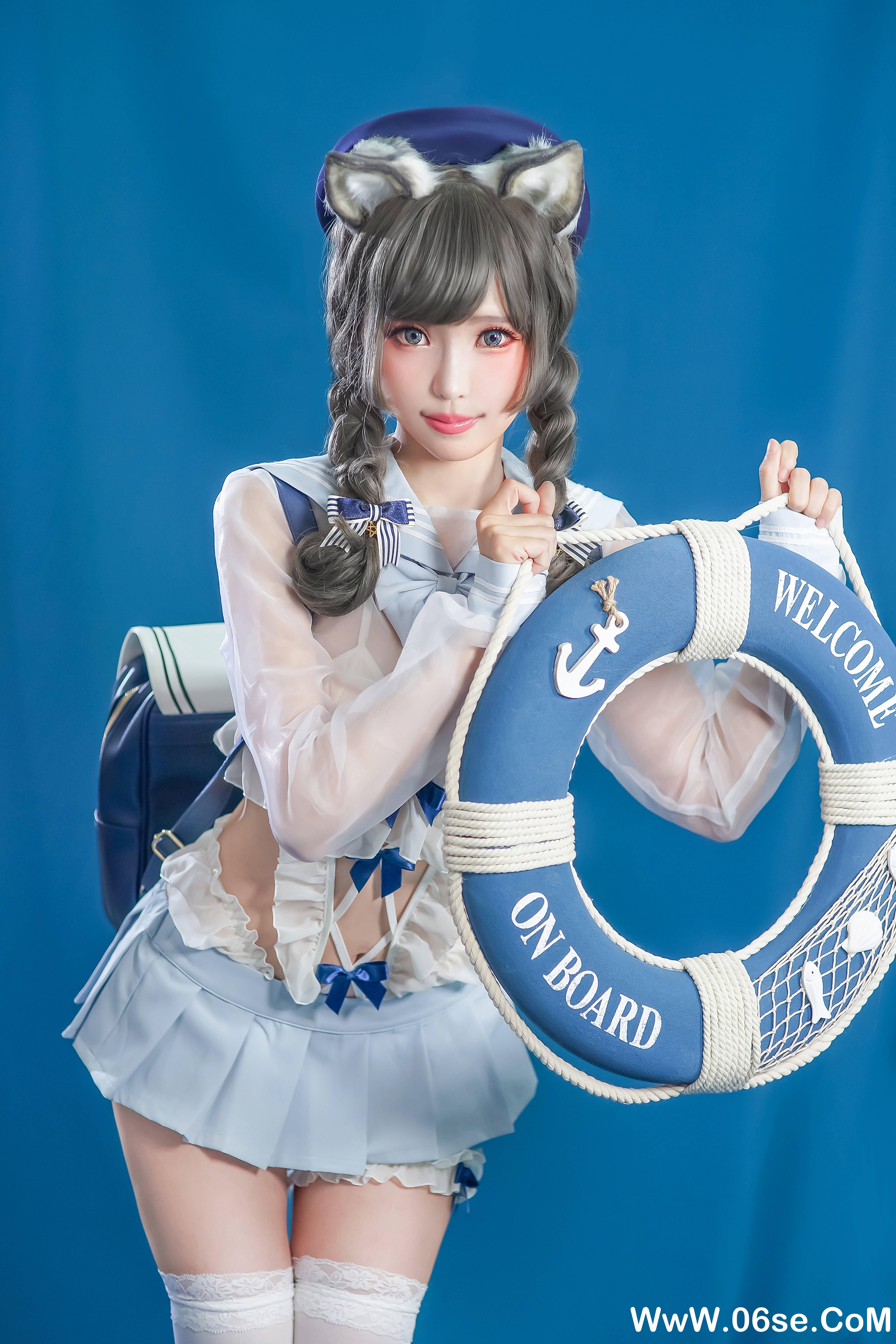 图片[8]-Ely_eee(ElyEE子) NO.035 — 灰太狼-泳圈[21P95M]-六色网
