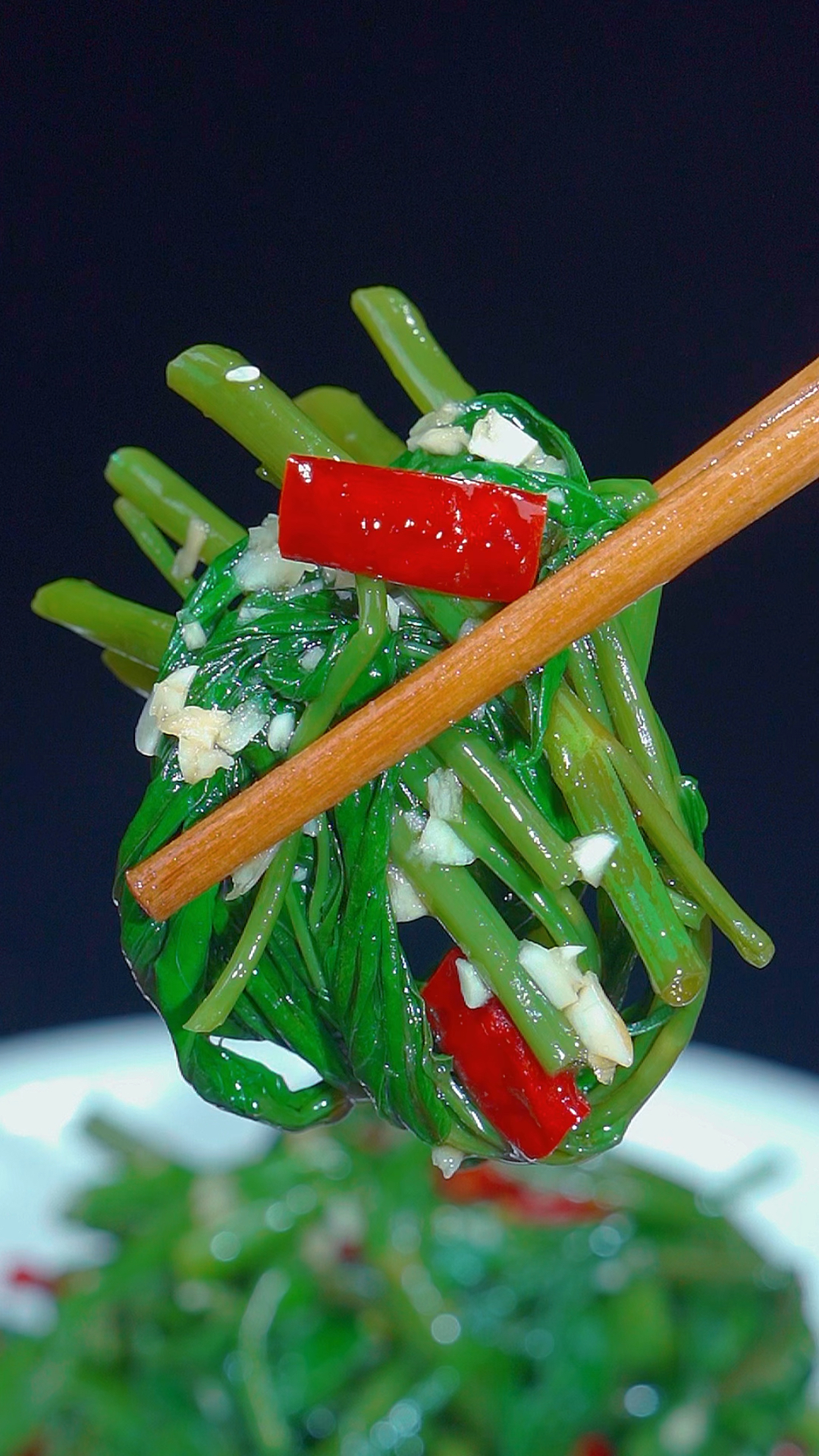 凉拌藤藤菜的做法,像我这样做 不发黑又清脆