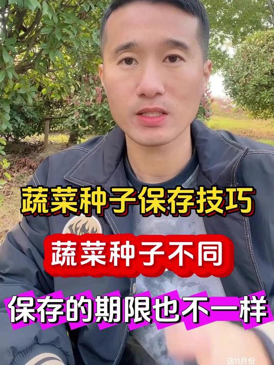 蔬菜种子保存技巧蔬菜种子不同保存期限也不一样
