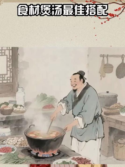 食材煲汤最佳搭配