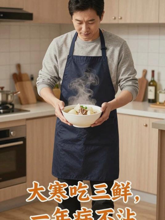 大寒吃三鲜，一年病不沾！大寒将至，顺时进补，这三鲜别忘了吃
