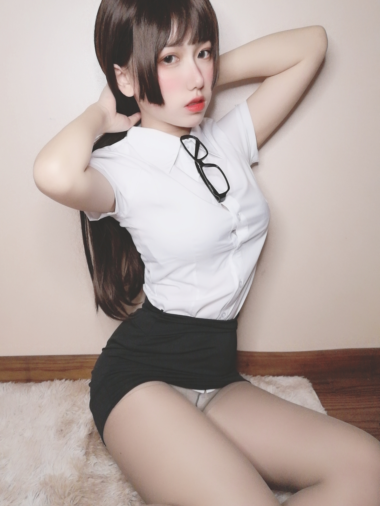 图片[41]-芋圆侑子SJ_ NO.013 – 醉酒小秘书[53P+4V93M]-六色网