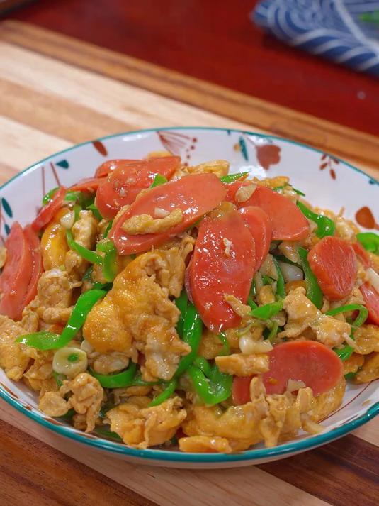 每次不知道吃什么下饭菜的时候，就试试这道辣椒炒鸡蛋