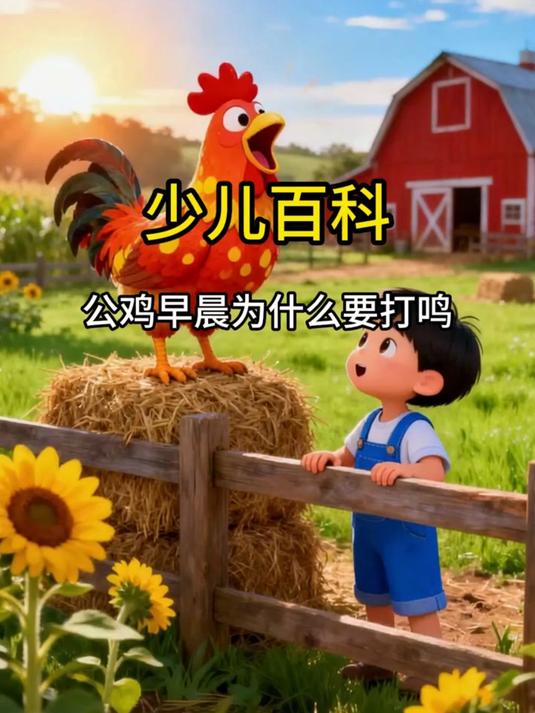 公鸡为啥打鸣