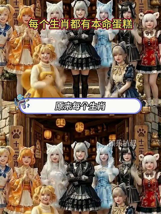 每个生肖都有本命蛋糕