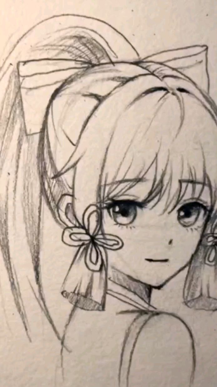 素描美女头像详细步骤讲解