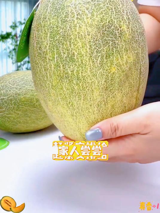 海南核心产区蜜瓜，脆甜多汁口感佳，自然成熟风味足！