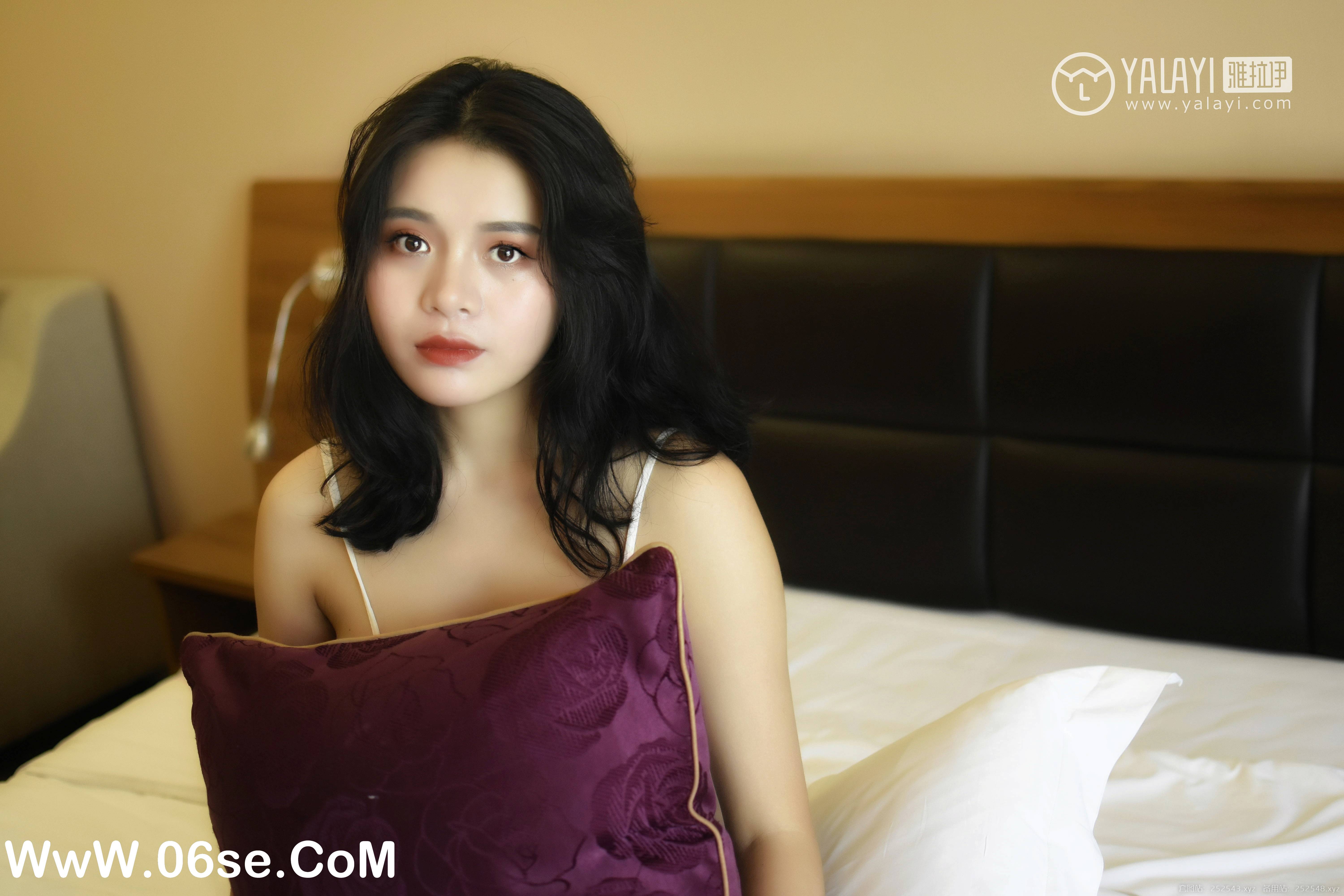 图片[28]-[YALAYI雅拉伊] NO.011 心蕊的睡衣魅惑 米心蕊-六色网