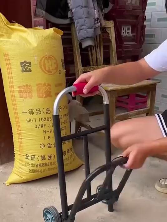 自己或则家里有老人经常外出买菜，可以准备这款小拉车！