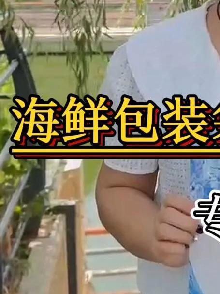 海鲜包装袋 三边封鲳鱼包装袋，耐冷冻