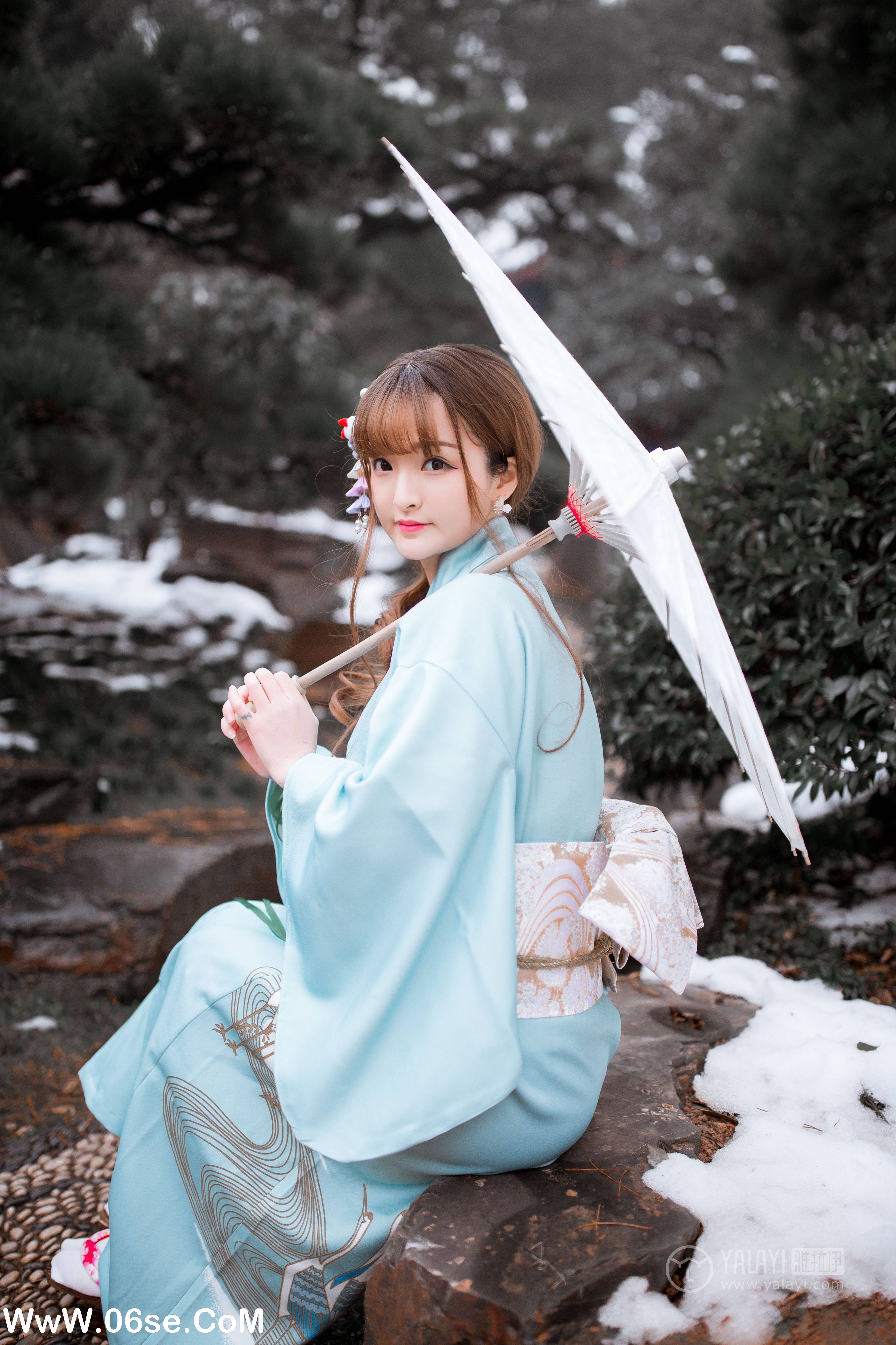 图片[19]-[YALAYI雅拉伊] No.192 赏雪 团团-六色网