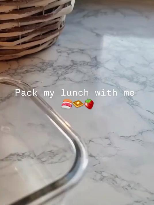 沉浸式准备午餐便当 便当 解压 解压声控 轻食简餐