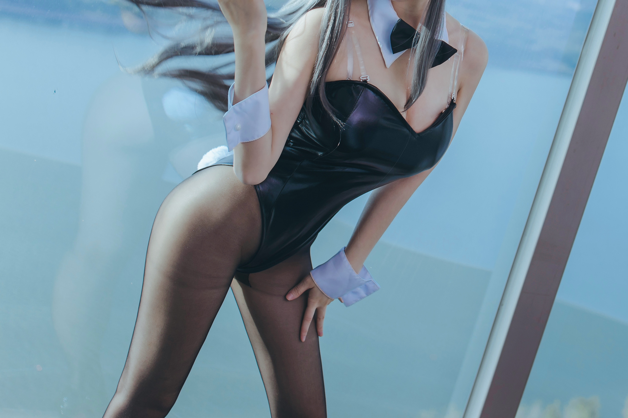 图片[28]-Coser衣衣 NO.064 – 麻衣兔女郎[42P78M]-六色网