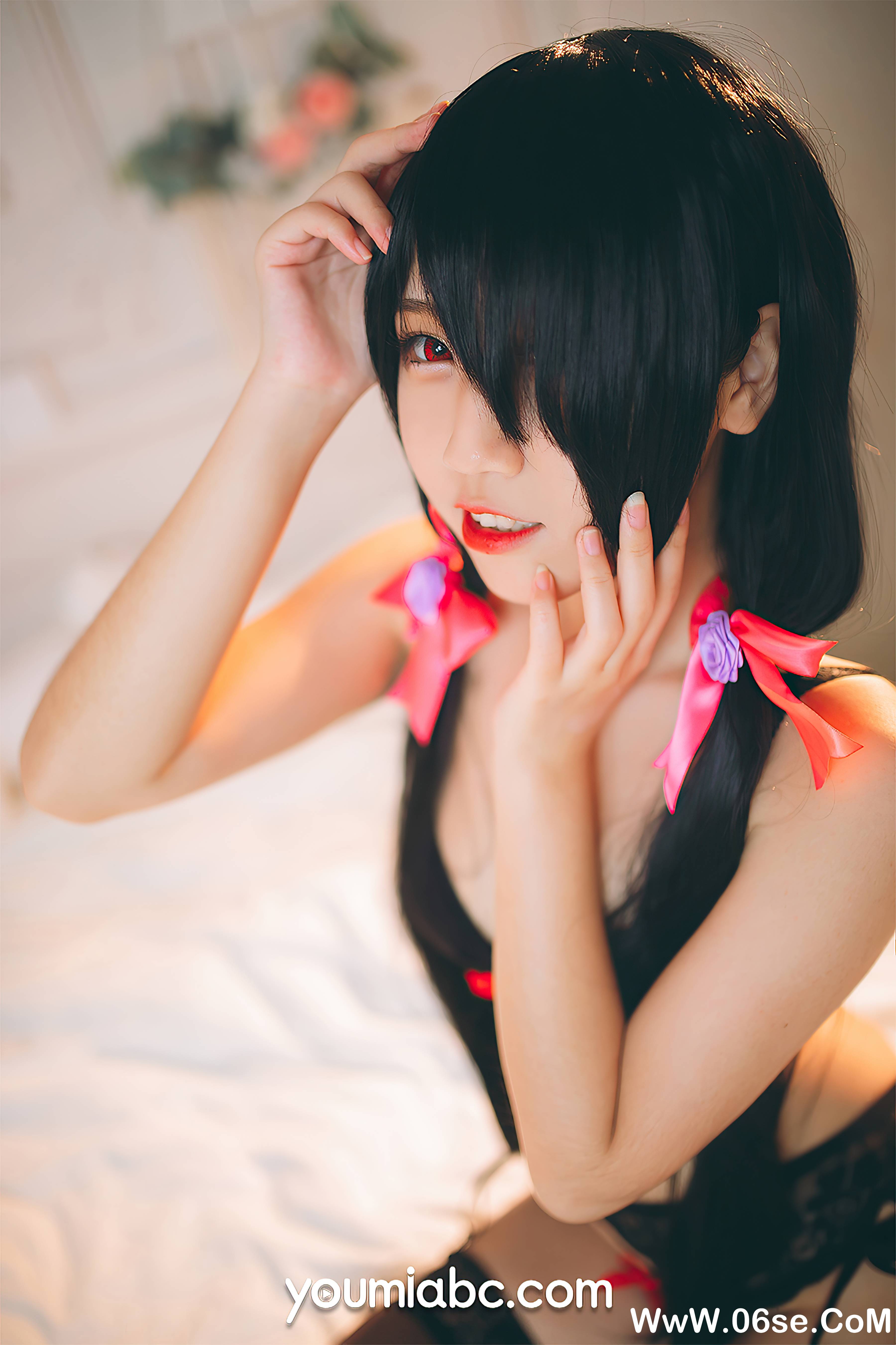 图片[15]-[YouMi尤蜜] 2021.04.12 黑丝狂三 呆猫[34+1P594M]-六色网