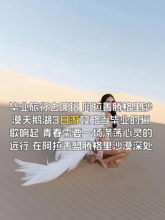 阿拉善腾格里沙漠天鹅湖旅游攻略，暑期旅游去哪玩？旅行好去处