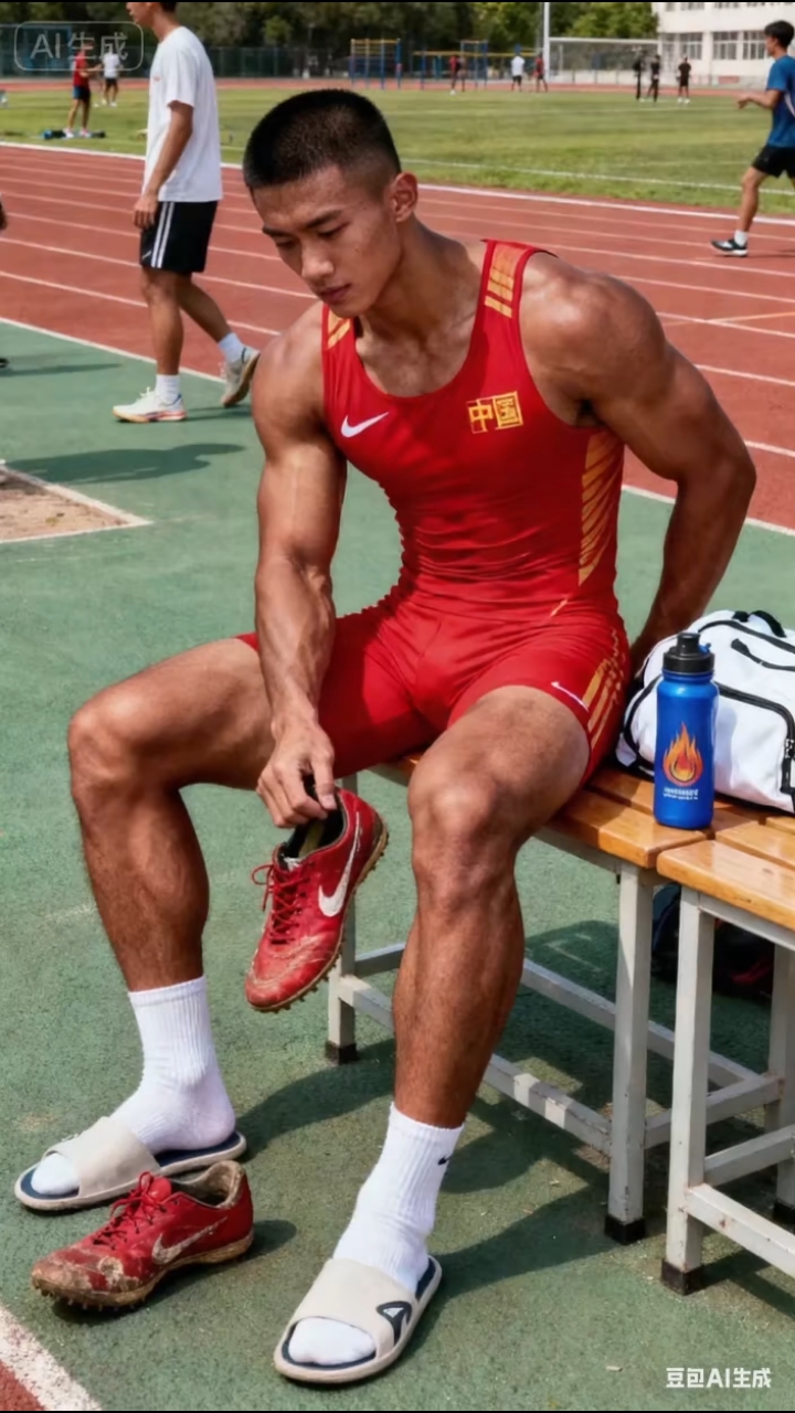 肌肉猛男帅哥壁纸集锦休闲好时光 体育生也能搞笑