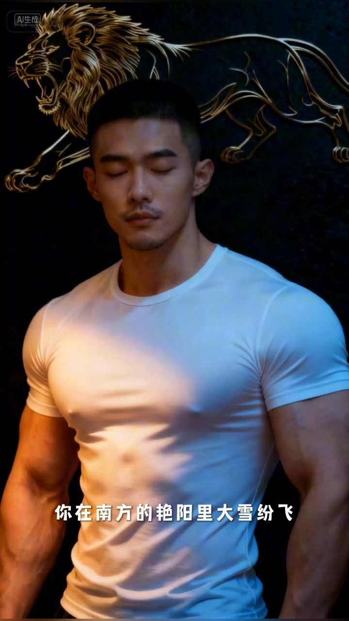 肌肉猛男帅哥壁纸集锦休闲好时光 南山南 深情演唱