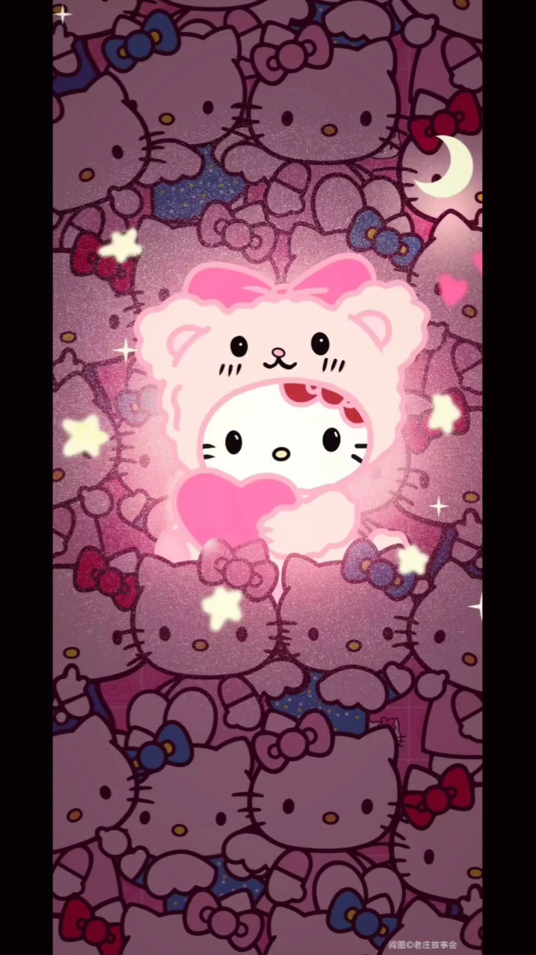 #HelloKitty壁纸# #治愈系萌物# #夜猫子必备#