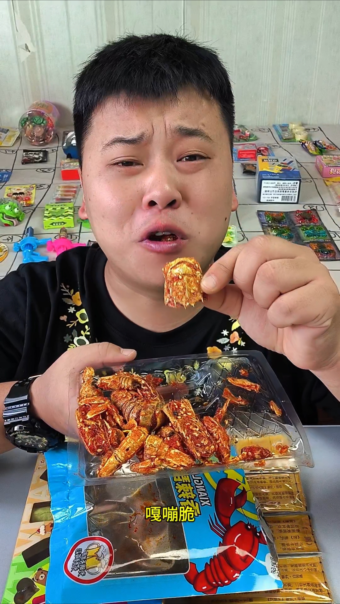 皮皮虾做的香辣蟹,你们吃过吗