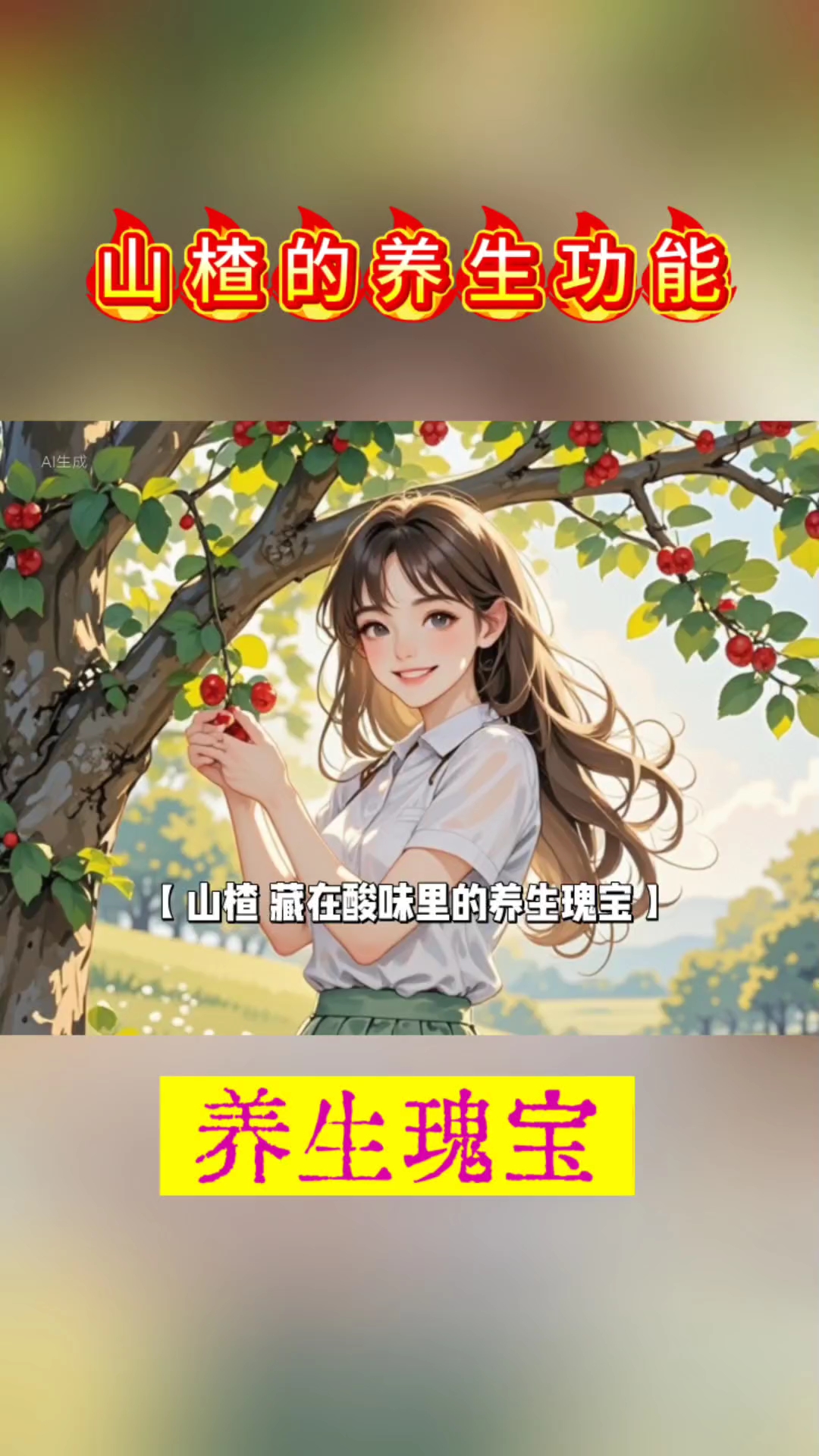 山楂的养生功效太多了