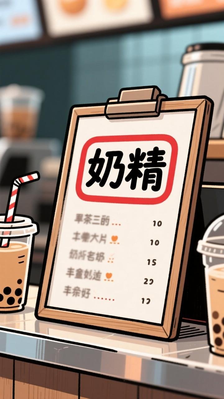 奶茶菜单暗藏玄机，这四个字竟是热量陷阱！