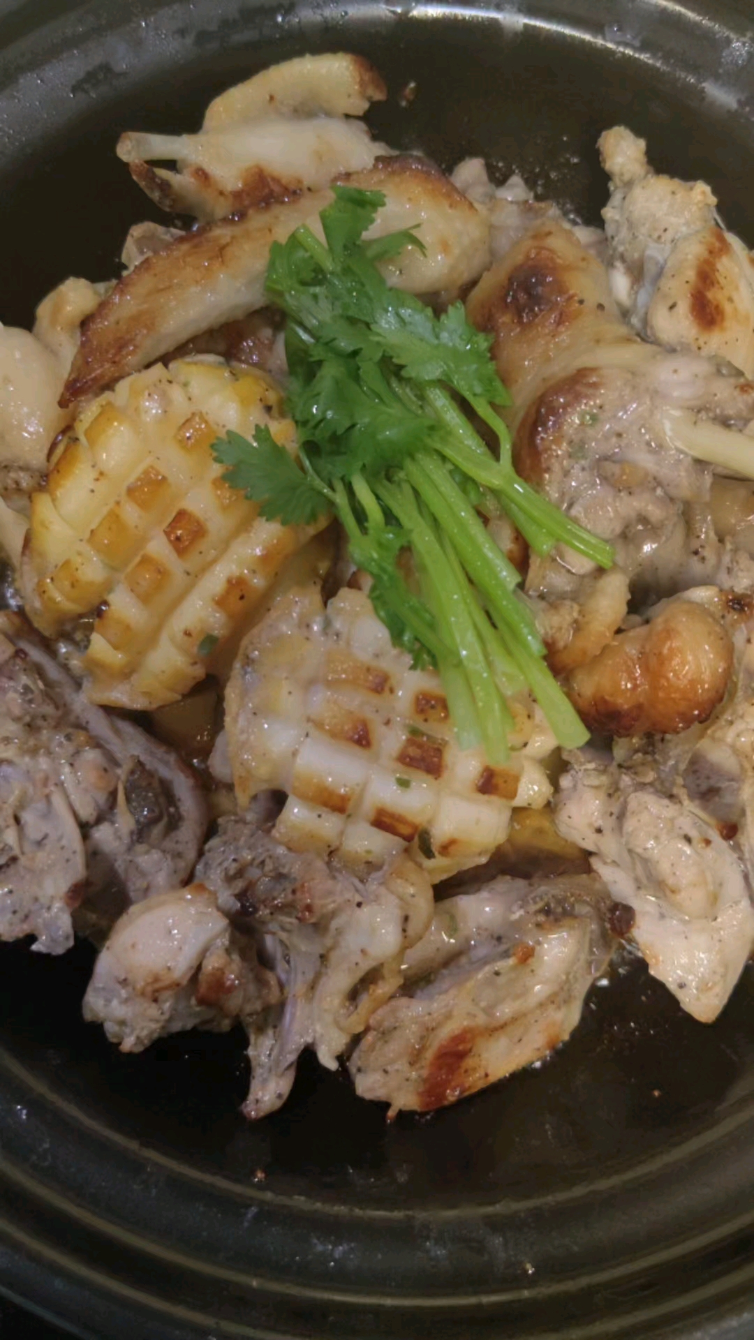 鸡肉鲍鱼煲