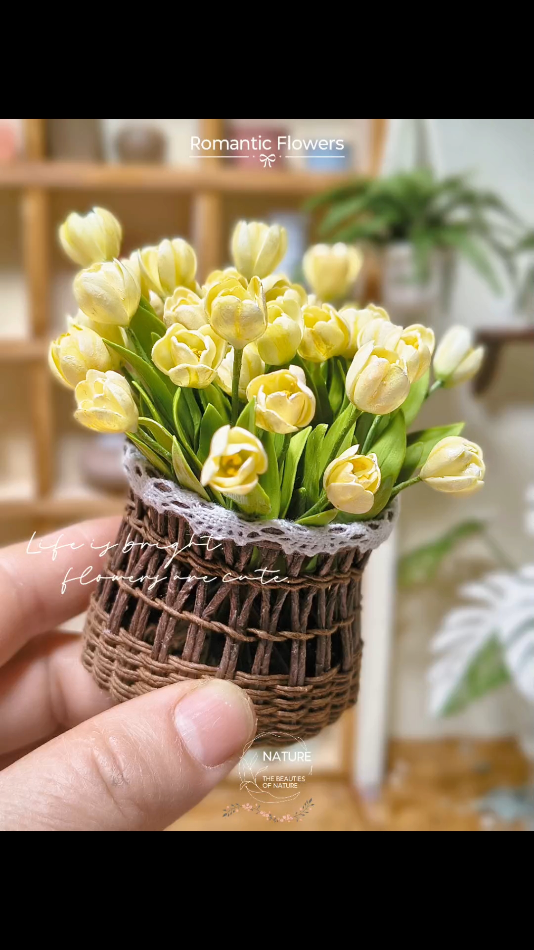 油画风微缩郁金香/简易教程版