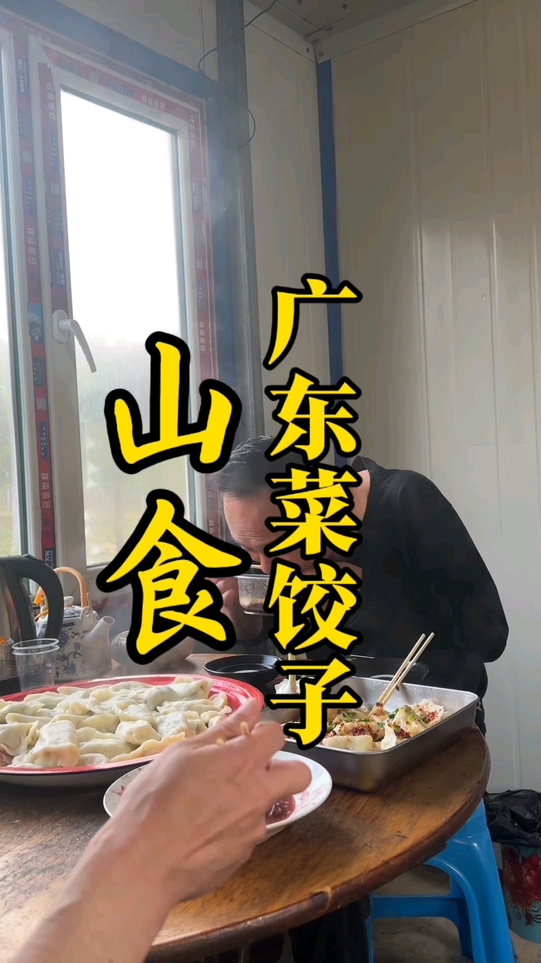 野生广东菜包饺子