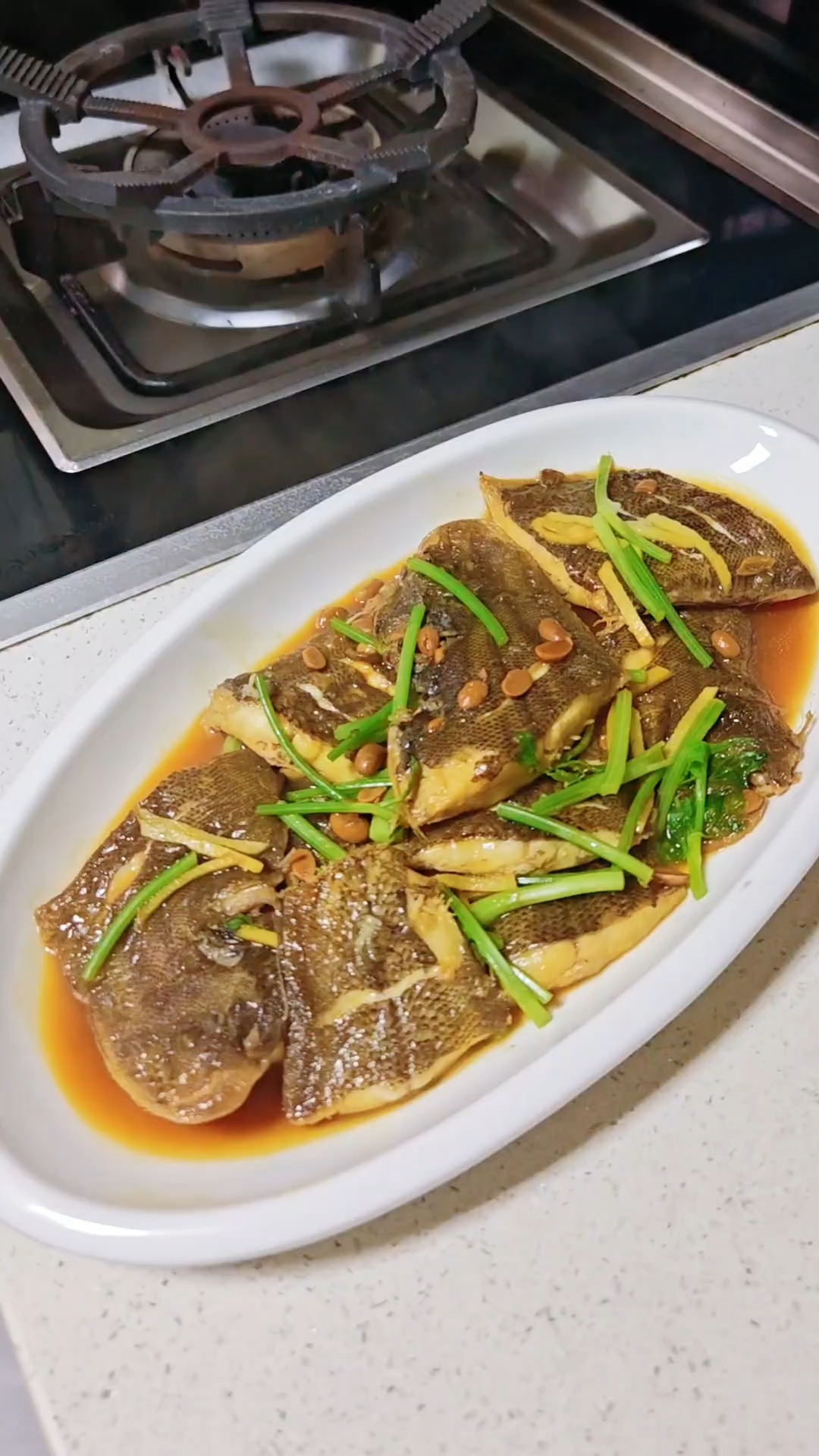 家烧肉鳎，很鲜呢