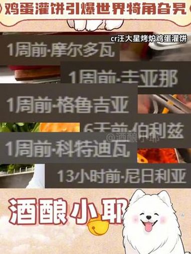 我也不语,只是一味地看犄角旮旯的国家(素材来源@汪大星烤炉鸡蛋灌饼)鸡蛋灌饼 美食 中国人