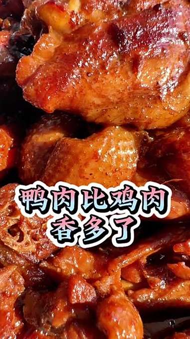 这鸭红烧、煲汤都行啊!鸭肉 吃肉 美食分享