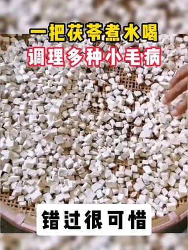 一把茯苓煮水喝,调理多种小毛病!健康科普 中医 靳立峰医生 抖出健康知识宝藏