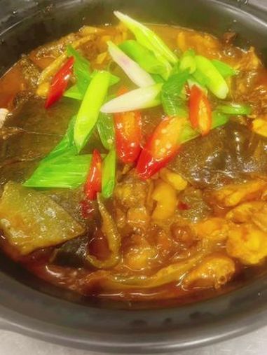 甲鱼炖鸡